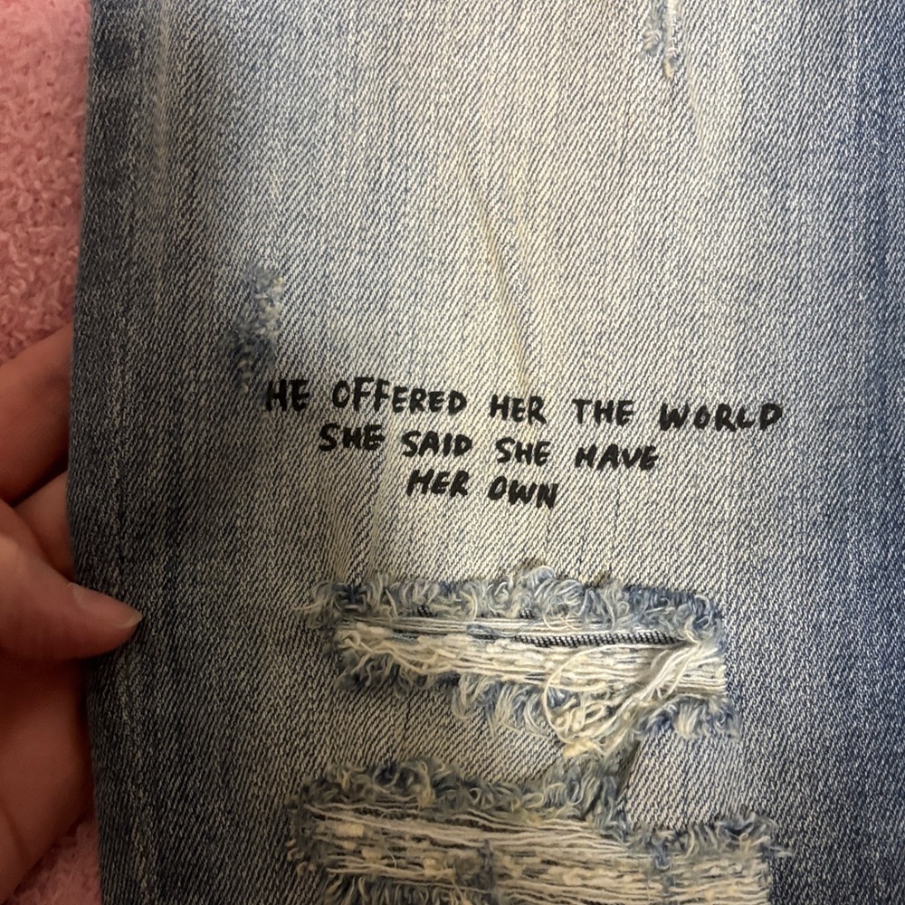 Cult of Individuality Faded Blue Skinny Jeans - Picture 2 of 7